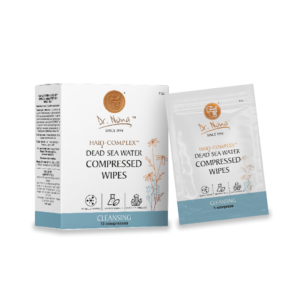 Dead Sea water compressed wipes